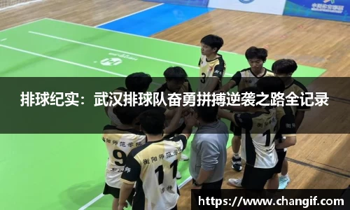 排球纪实：武汉排球队奋勇拼搏逆袭之路全记录