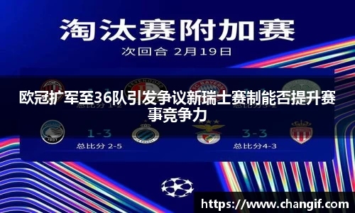 欧冠扩军至36队引发争议新瑞士赛制能否提升赛事竞争力
