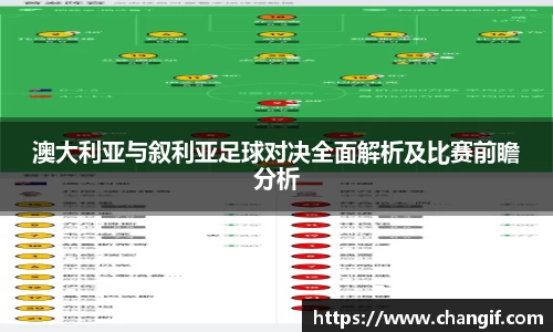 澳大利亚与叙利亚足球对决全面解析及比赛前瞻分析